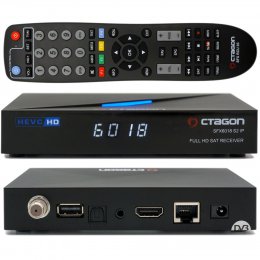 OCTAGON SFX6018 S2+IP HD HEVC 1xDVB-S2 + IPTV ENIGMA2 OPENATV
